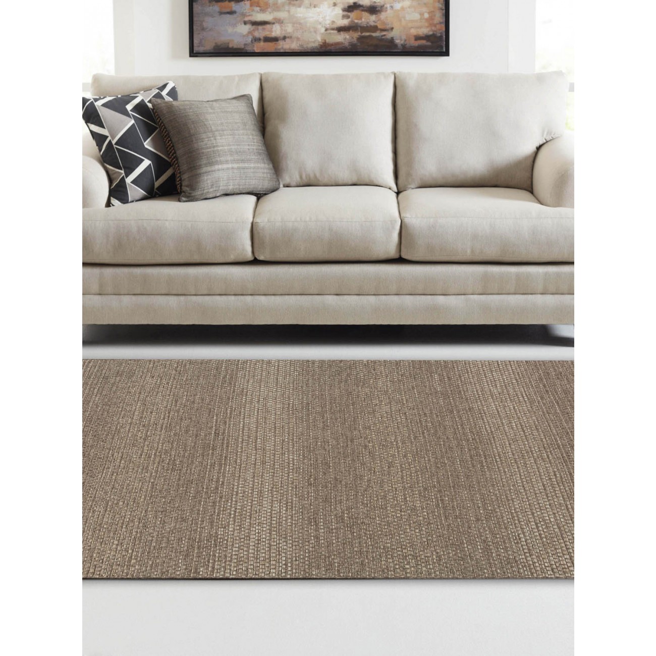 Tapete Sisal Nature 06 Redondo - Personalizável