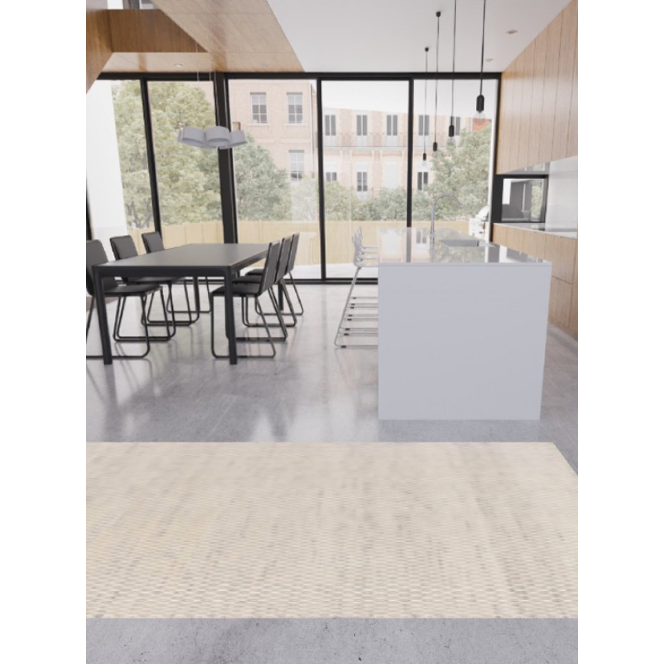 Tapete Artic Colmeia - 200x300