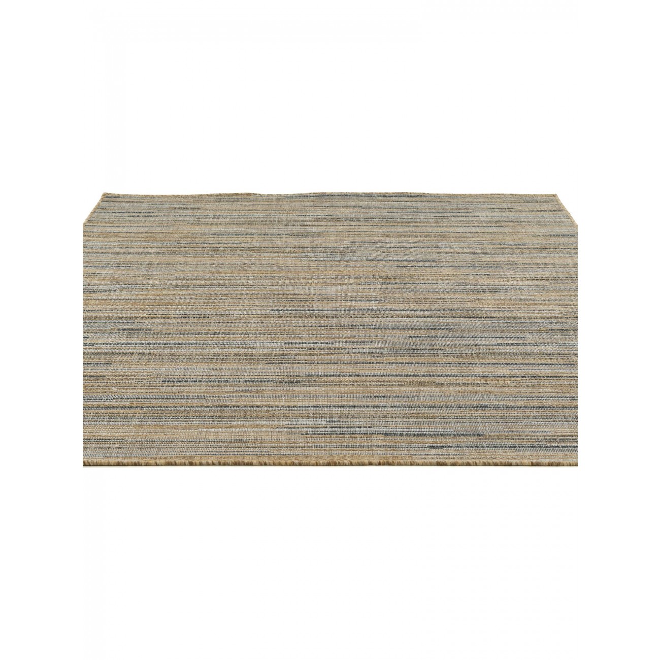 Tapete Kimi Natural Marinho Redondo - Personalizável