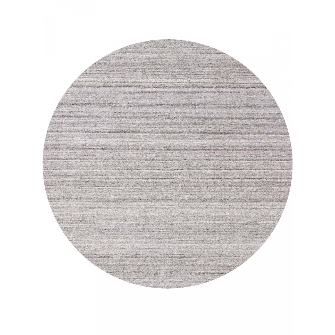 Tapete Art Cinza Redondo - Personalizável