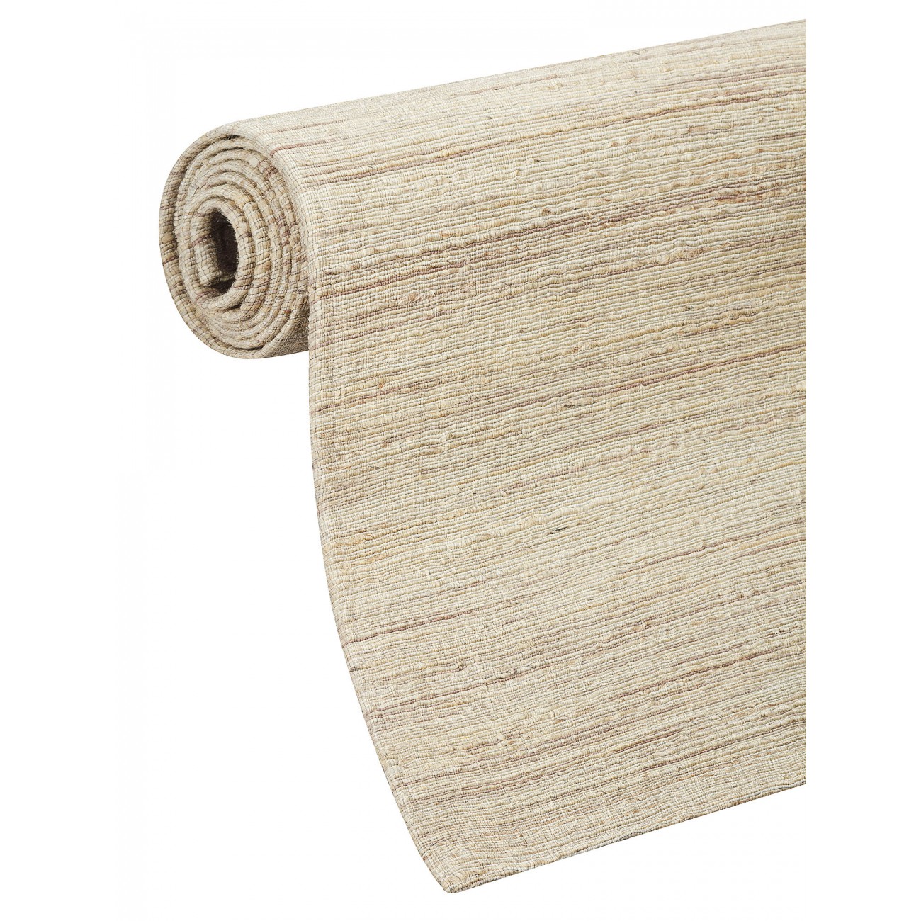 Tapete Lanceloti Hemp Natural Redondo - Personalizável