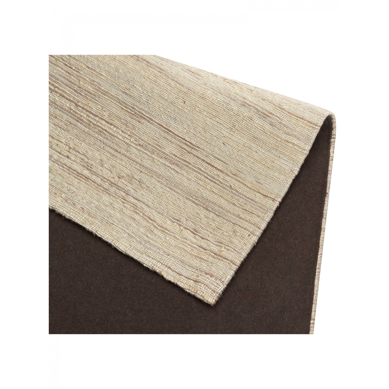 Tapete Lanceloti Hemp Natural Redondo - Personalizável