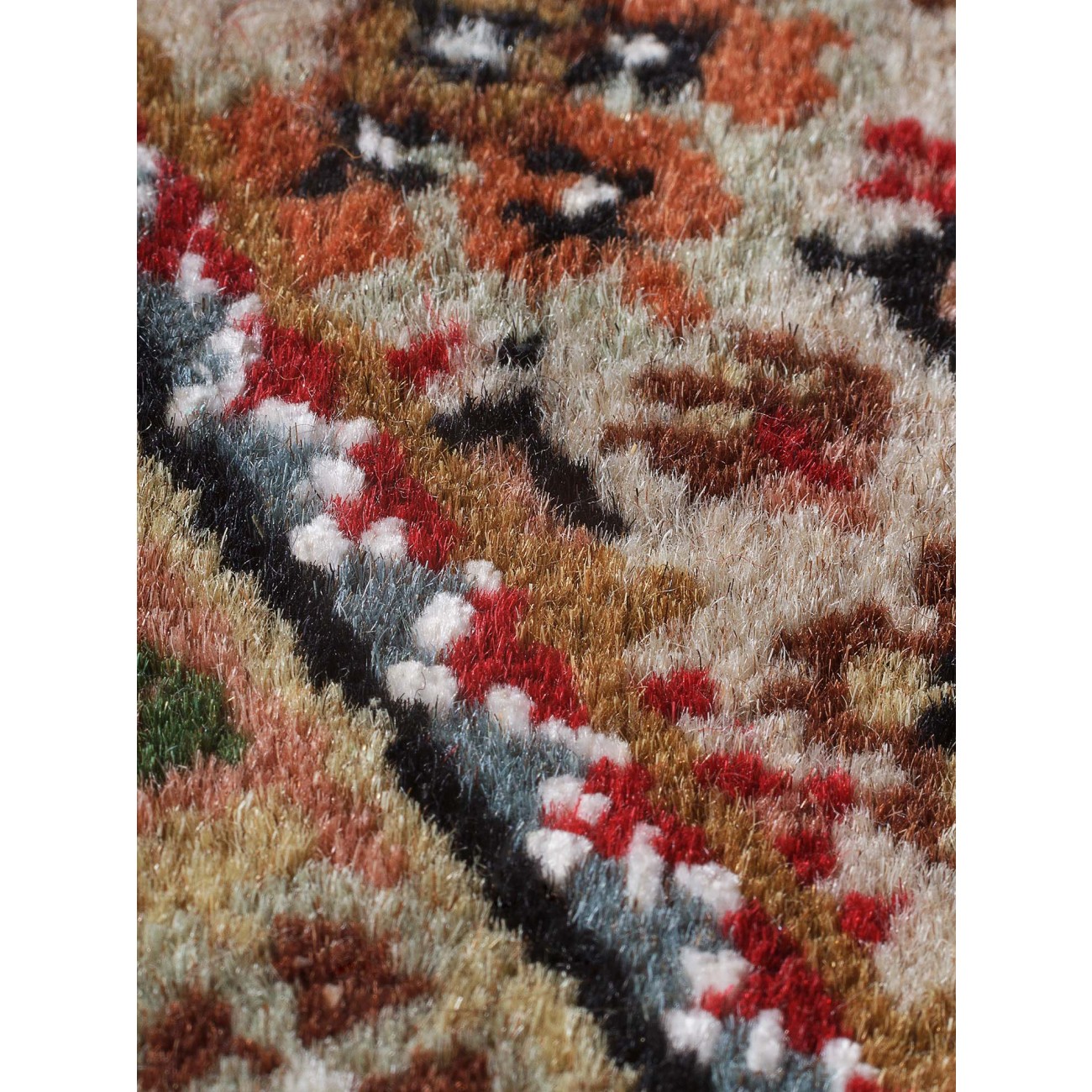 Tapete Persa Tabriz Preto