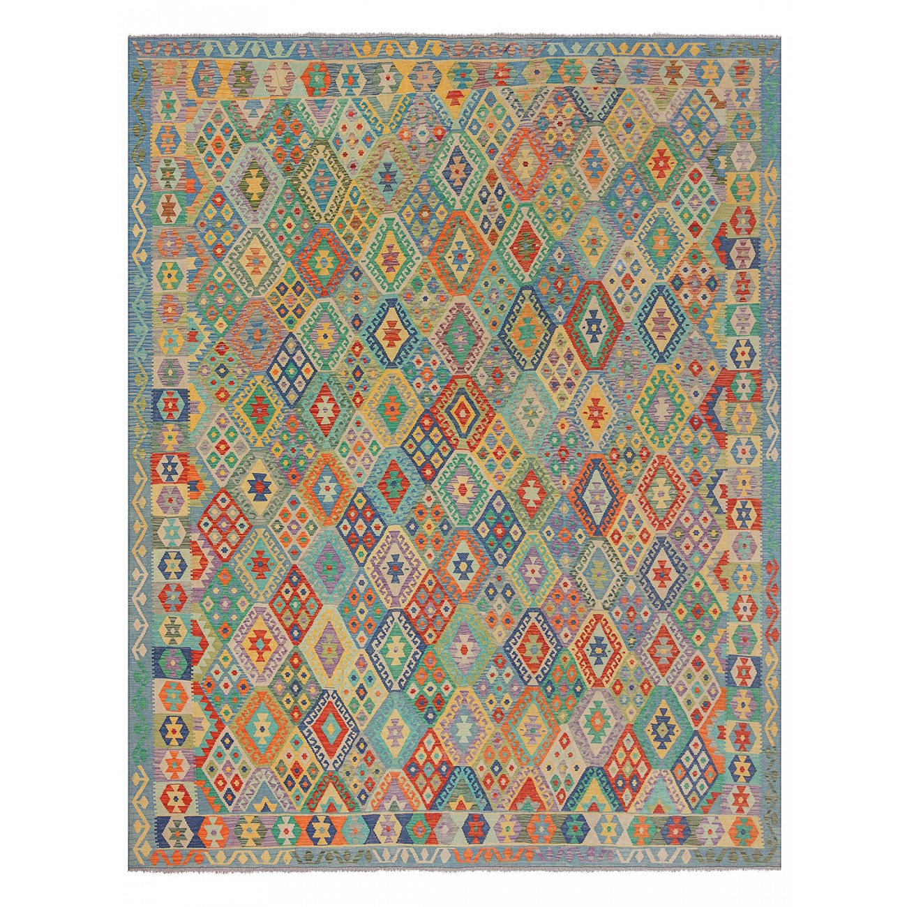 Tapete Kilim Paquistanês 3,34x3,98