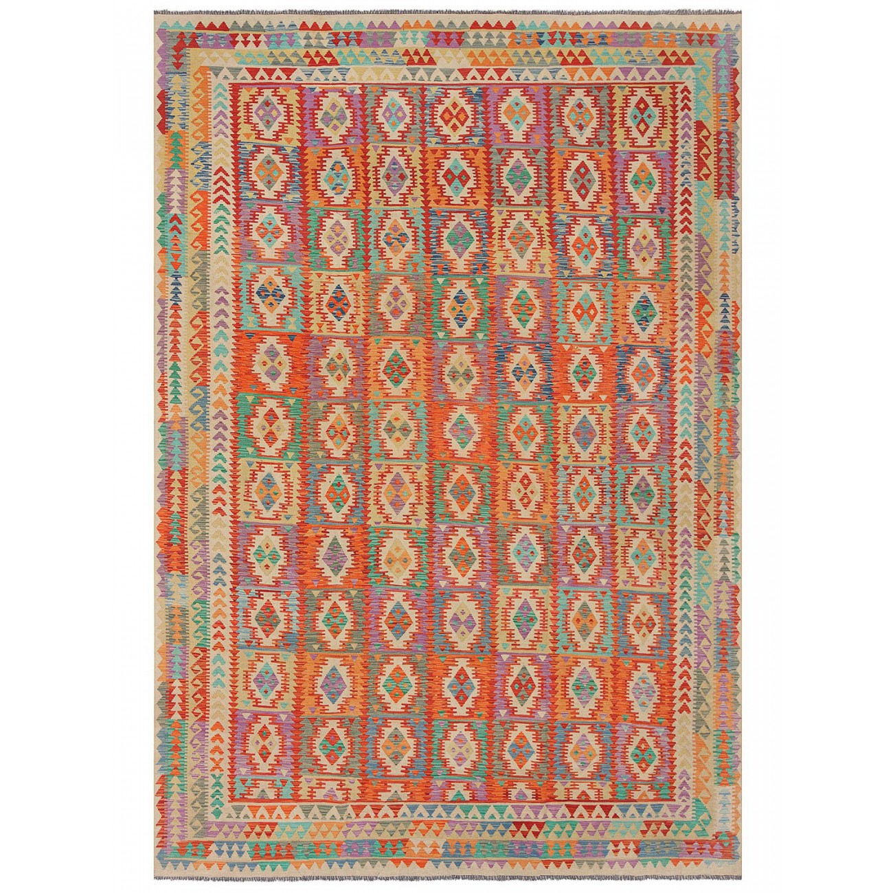 Tapete Kilim Paquistanês 2,94x4,06