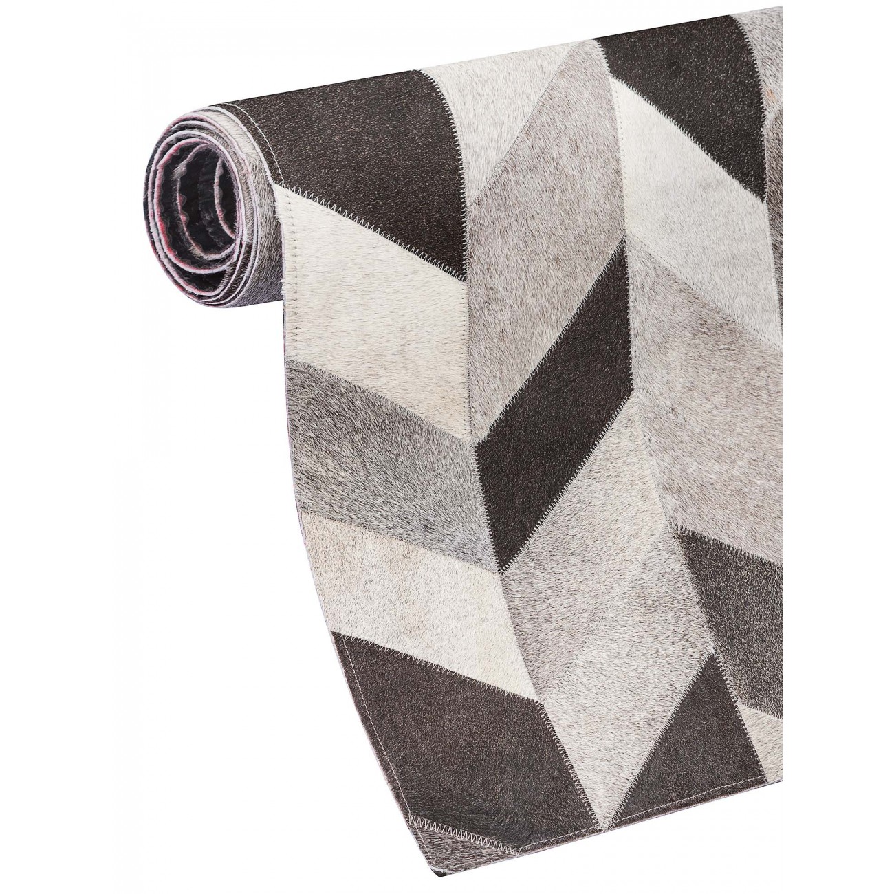 Tapete Couro Niger Redondo - Personalizável