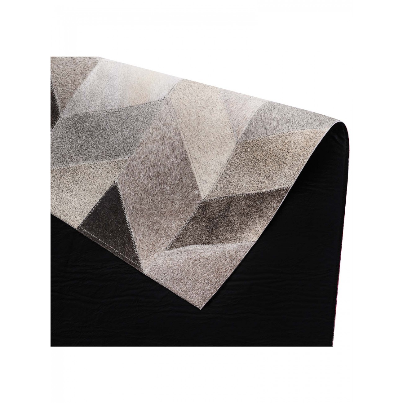 Tapete Couro Niger Redondo - Personalizável