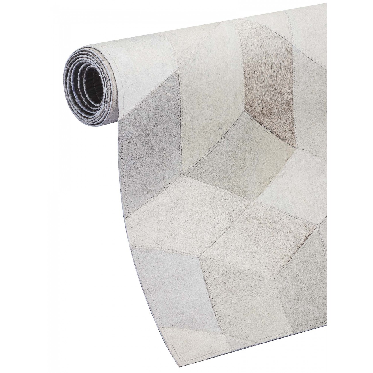 Tapete Couro Folia Redondo - Personalizável