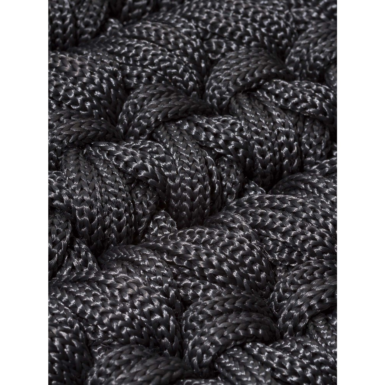 Tapete Tear Corda Náutica TD318 Chumbo Redondo - Personalizável