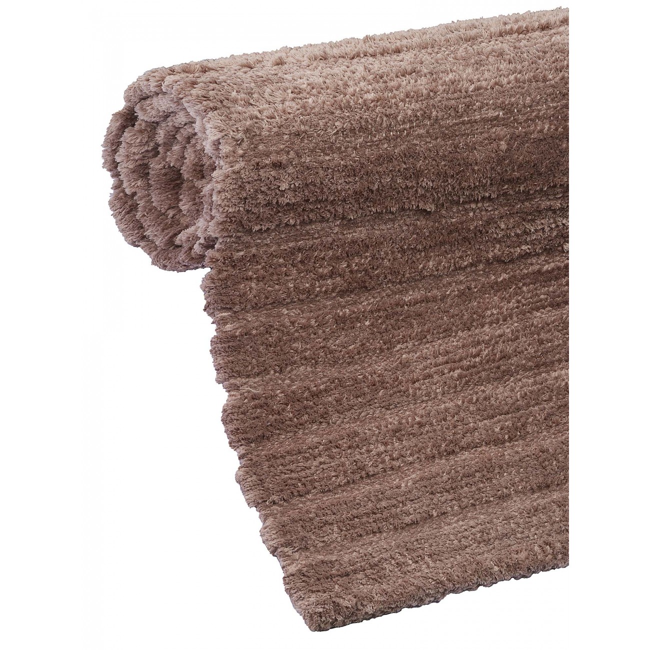 Tapete Tear Confort 8 Marrom Acinzentado Redondo - Personalizável