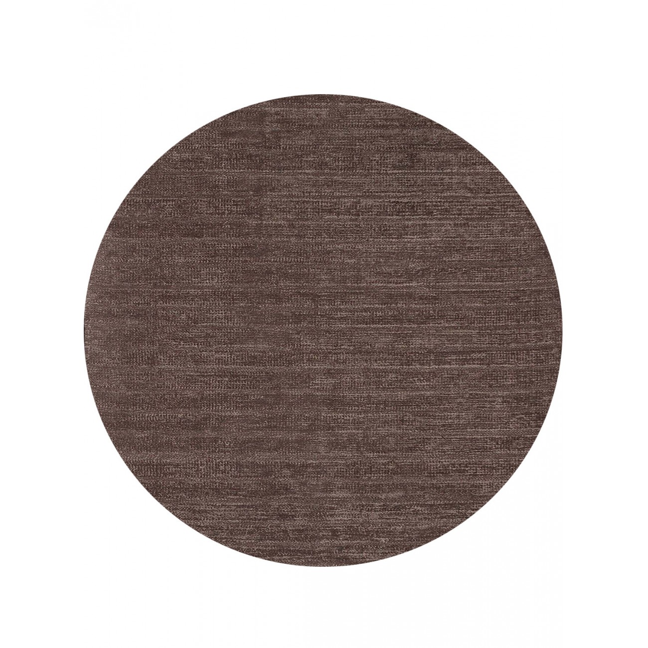 Tapete Tear Confort 8 Marrom Acinzentado Redondo - Personalizável