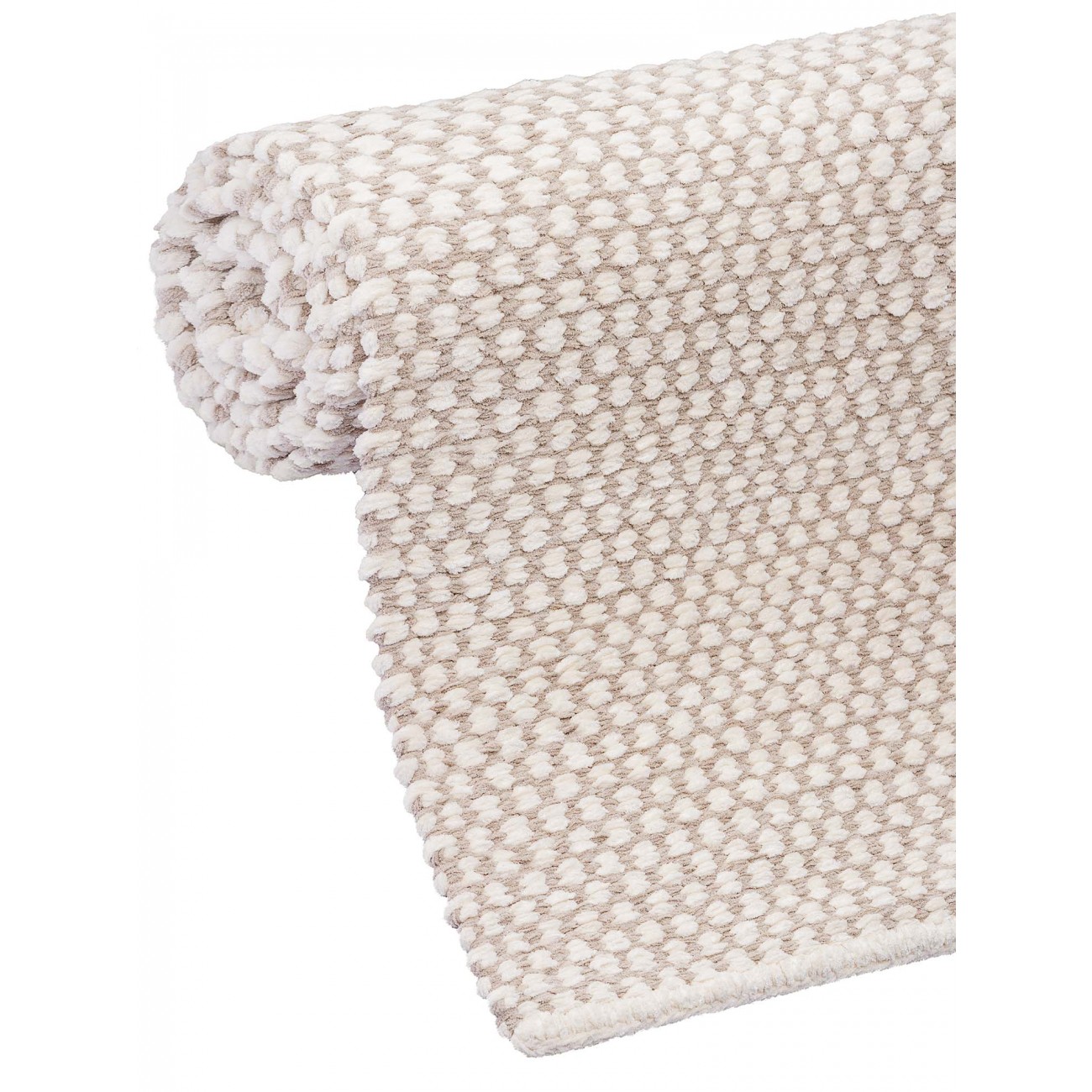 Tapete Tear TD319 Branco e Cinza Redondo - Personalizável