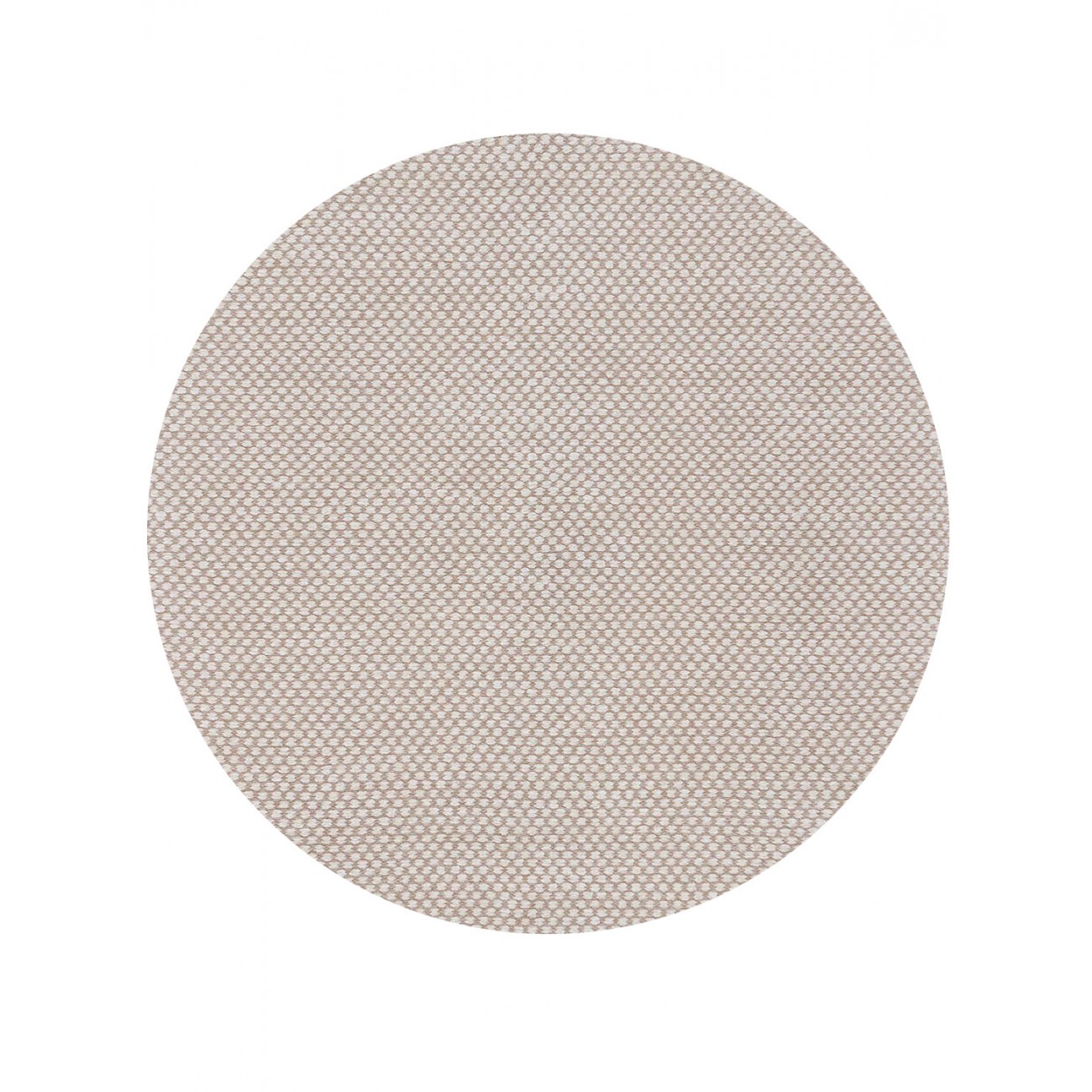 Tapete Tear TD319 Branco e Cinza Redondo - Personalizável
