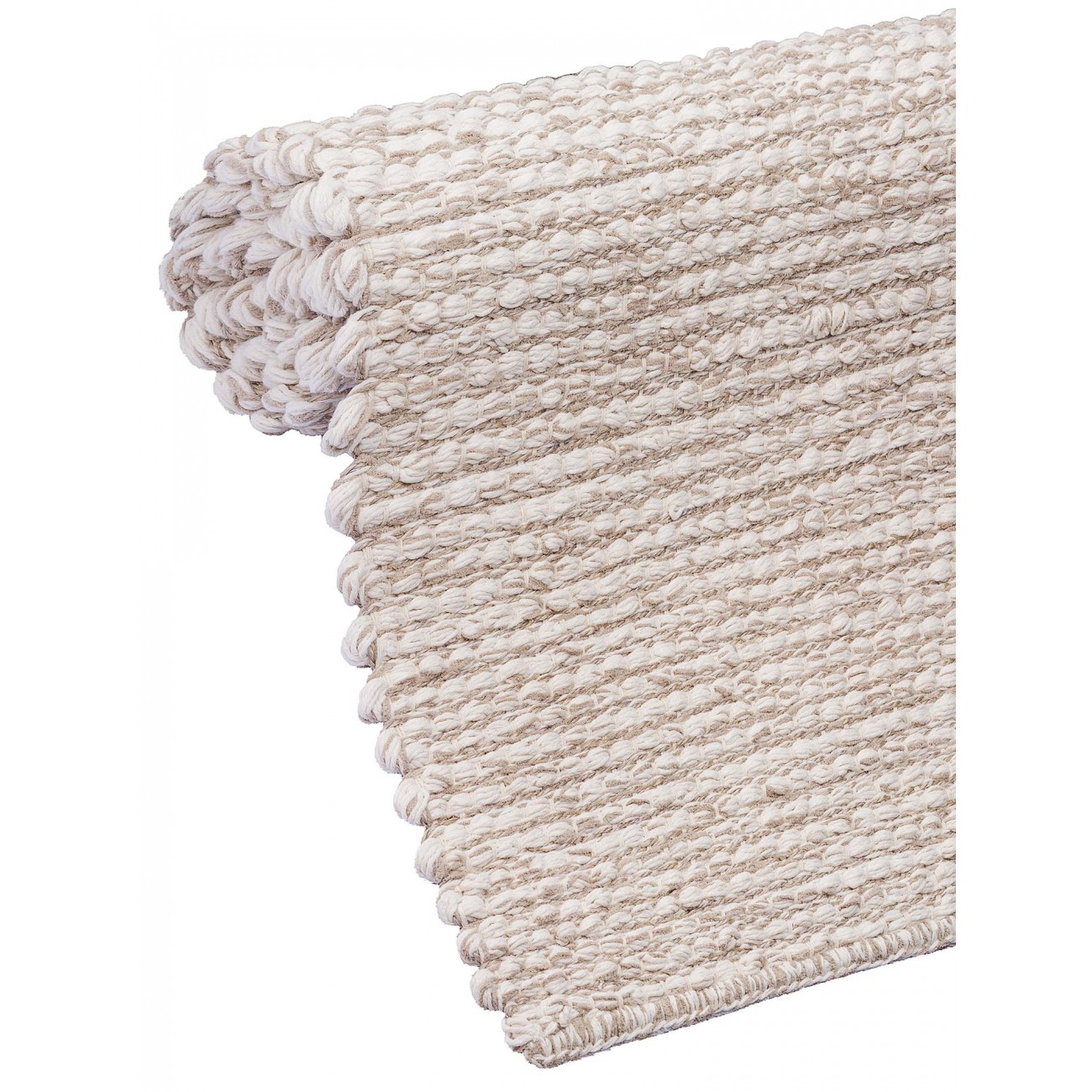 Tapete Tear TD321 Branco e Cinza Redondo - Personalizável