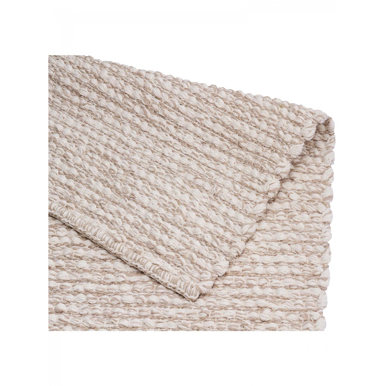 Tapete Tear TD321 Branco e Cinza Redondo - Personalizável