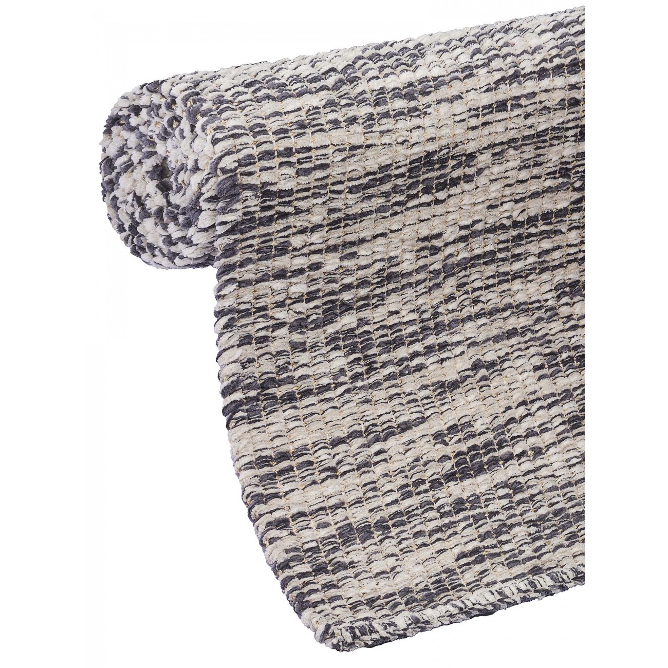 Tapete Tear TD250 Branco e Azul Redondo - Personalizável