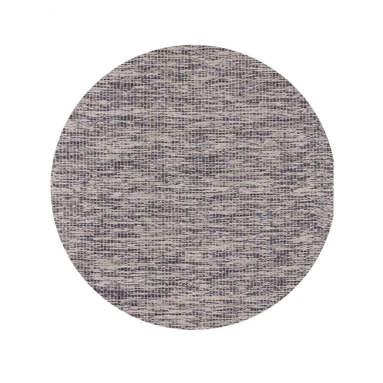 Tapete Tear TD250 Branco e Azul Redondo - Personalizável