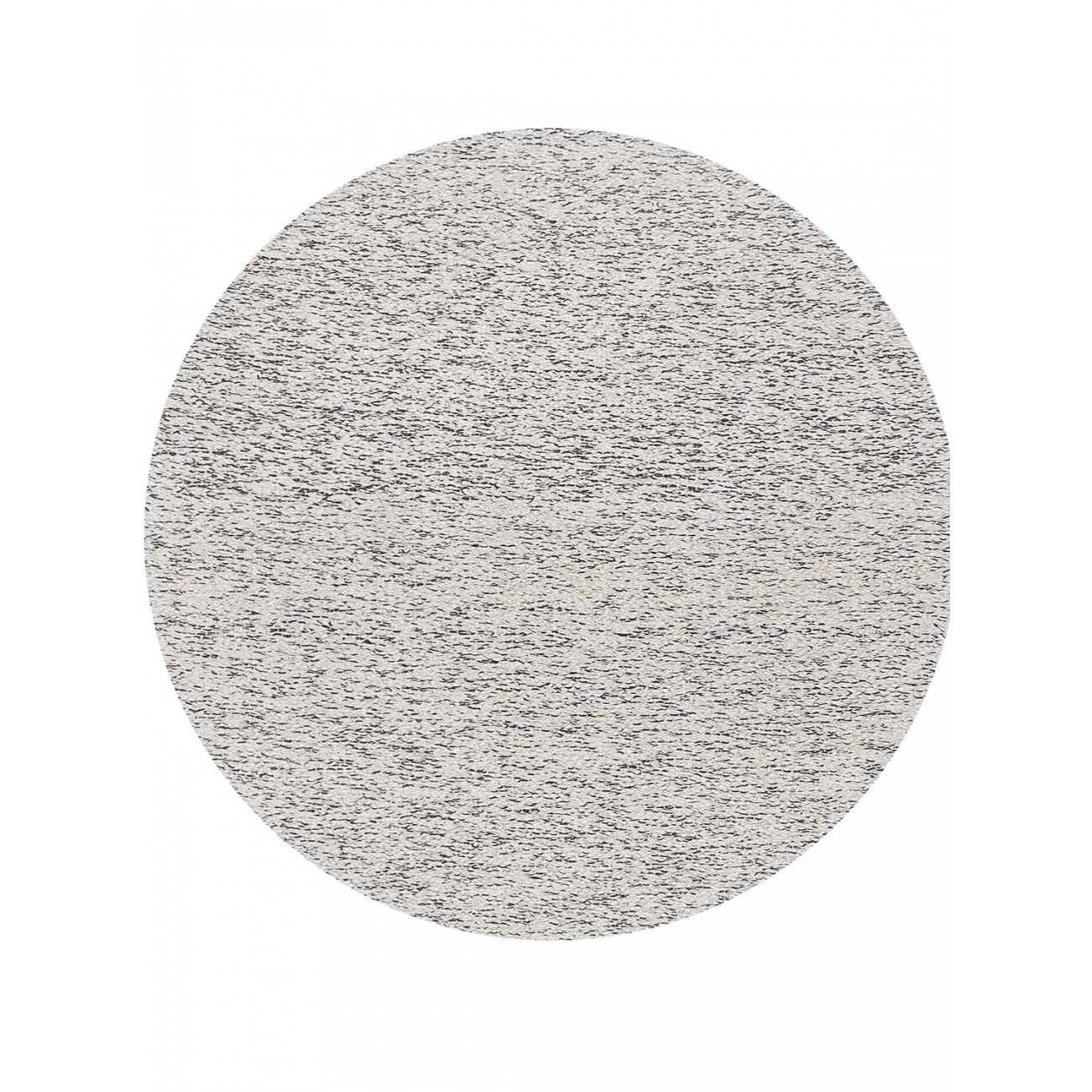 Tapete Tear TD323 Branco e Cinza Redondo - Personalizável