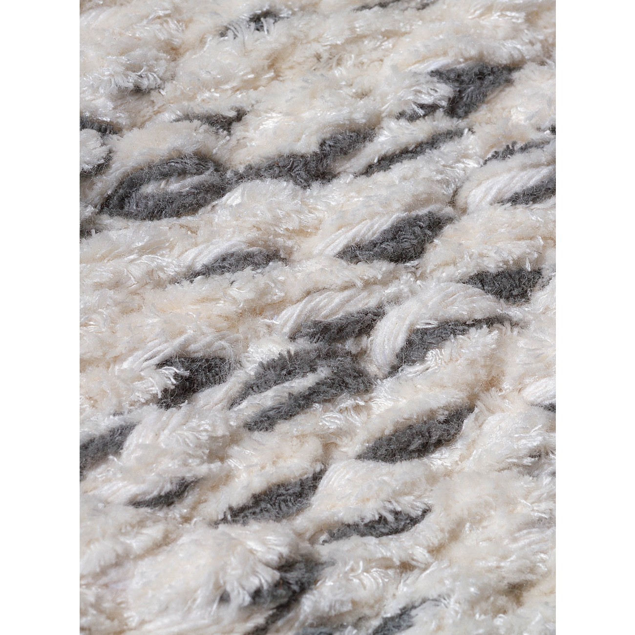 Tapete Tear TD323 Branco e Cinza