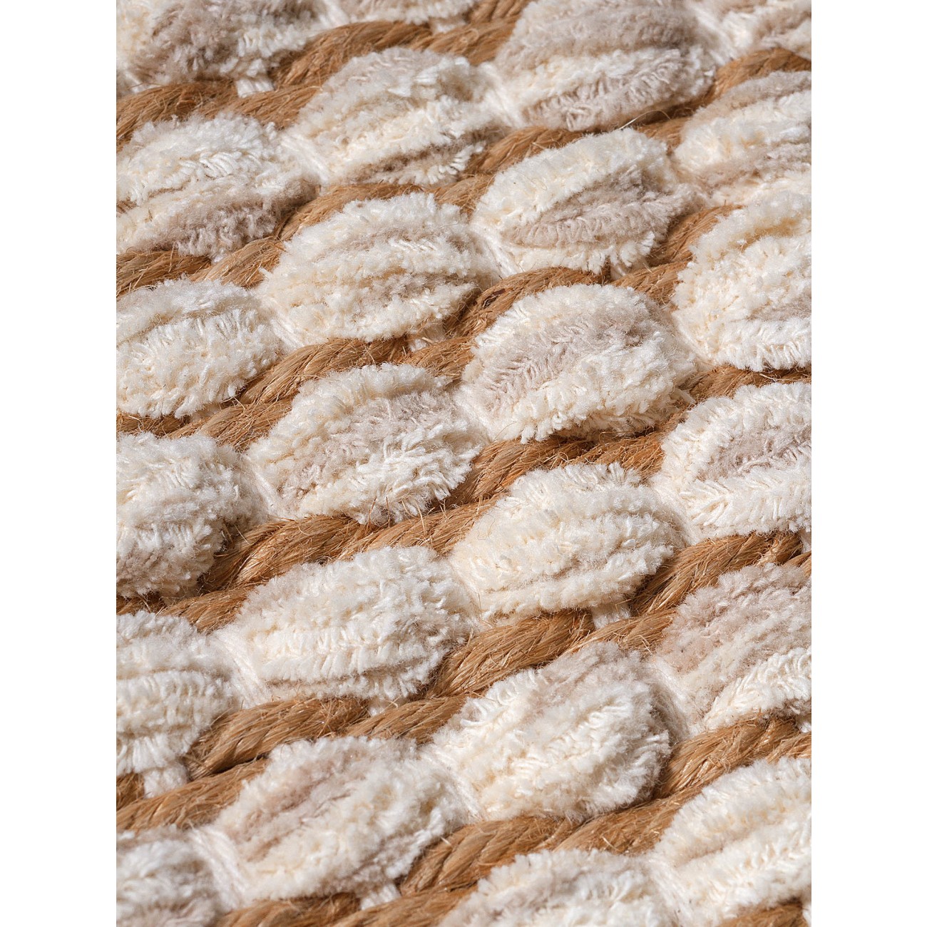 Tapete Tear TD316 Cinza Claro com Cru