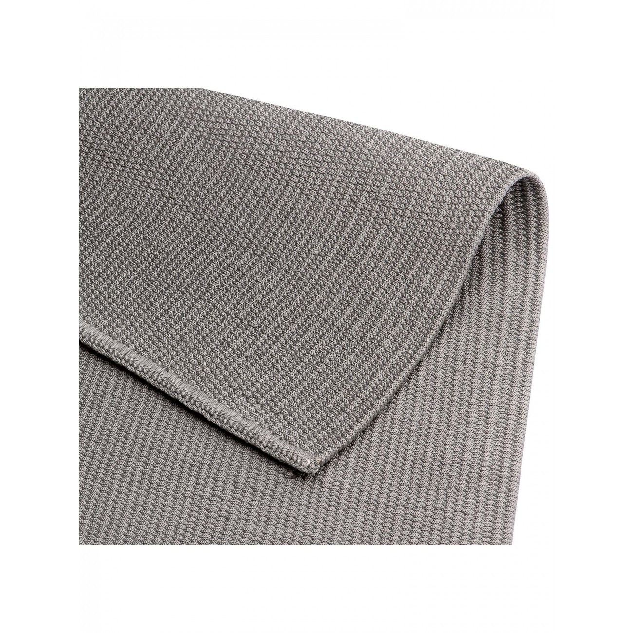 Tapete Tear Corda Náutica Prata Redondo - Personalizável