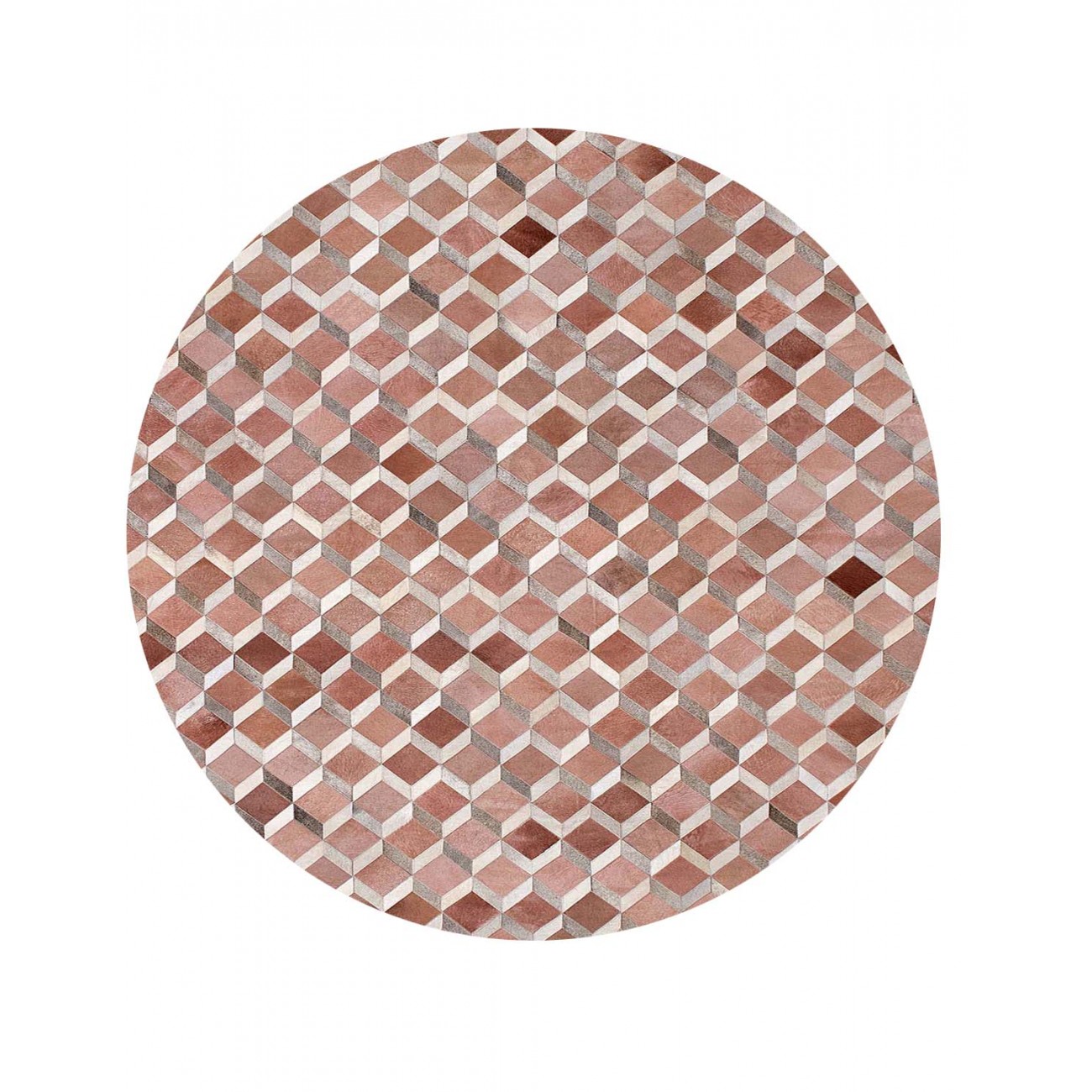 Tapete Couro Muniz Redondo - Personalizável