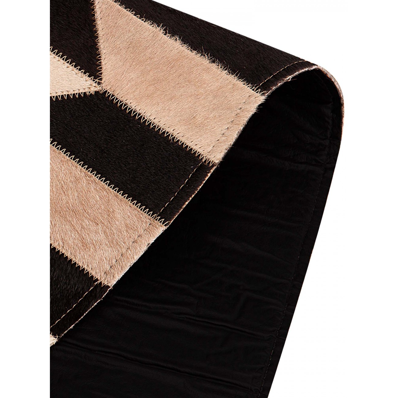 Tapete Couro Rolante Redondo - Personalizável