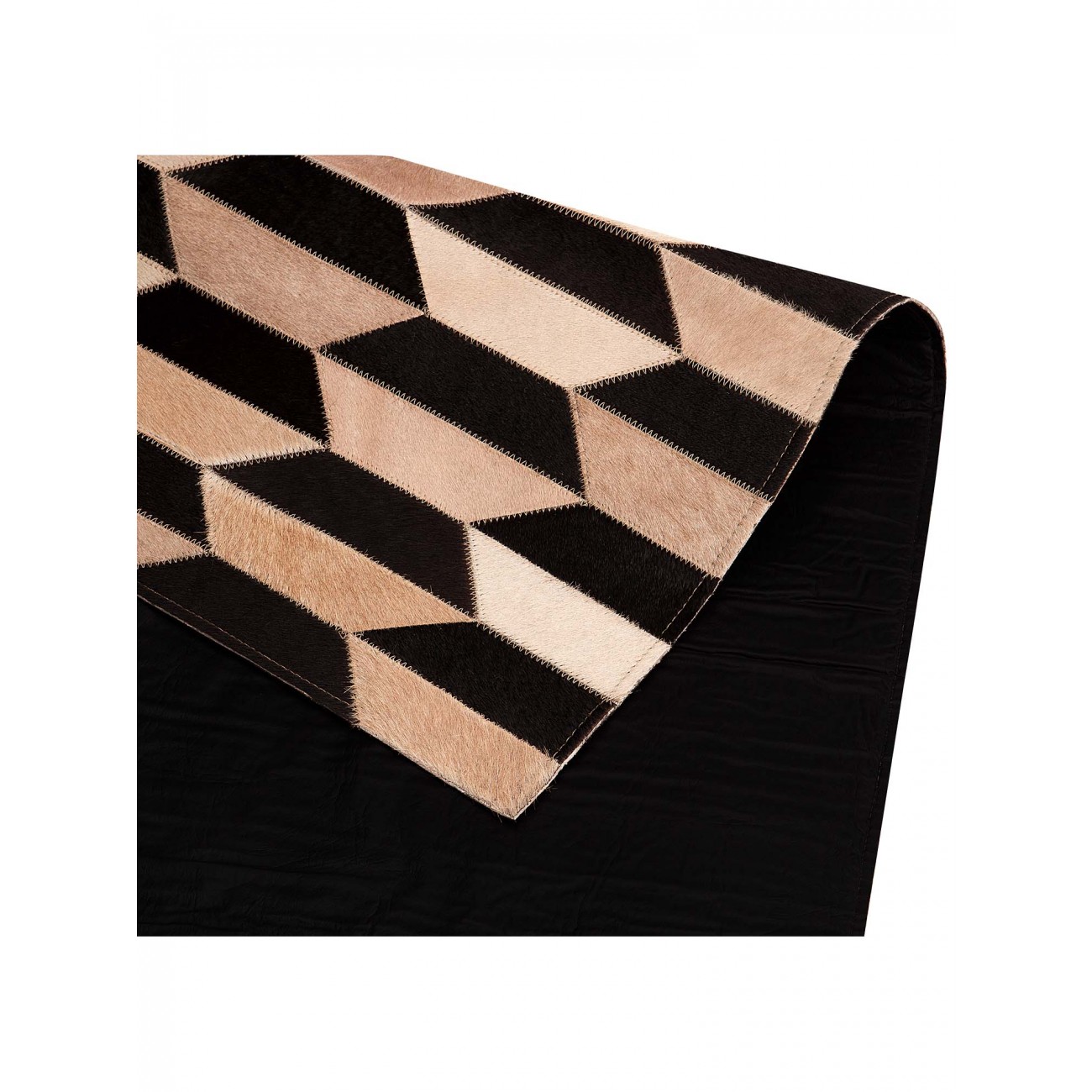 Tapete Couro Rolante Redondo - Personalizável