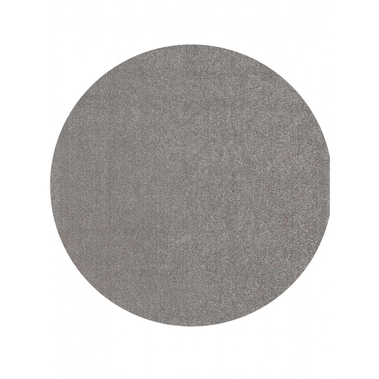 Tapete Relax Cinza Redondo - Personalizável