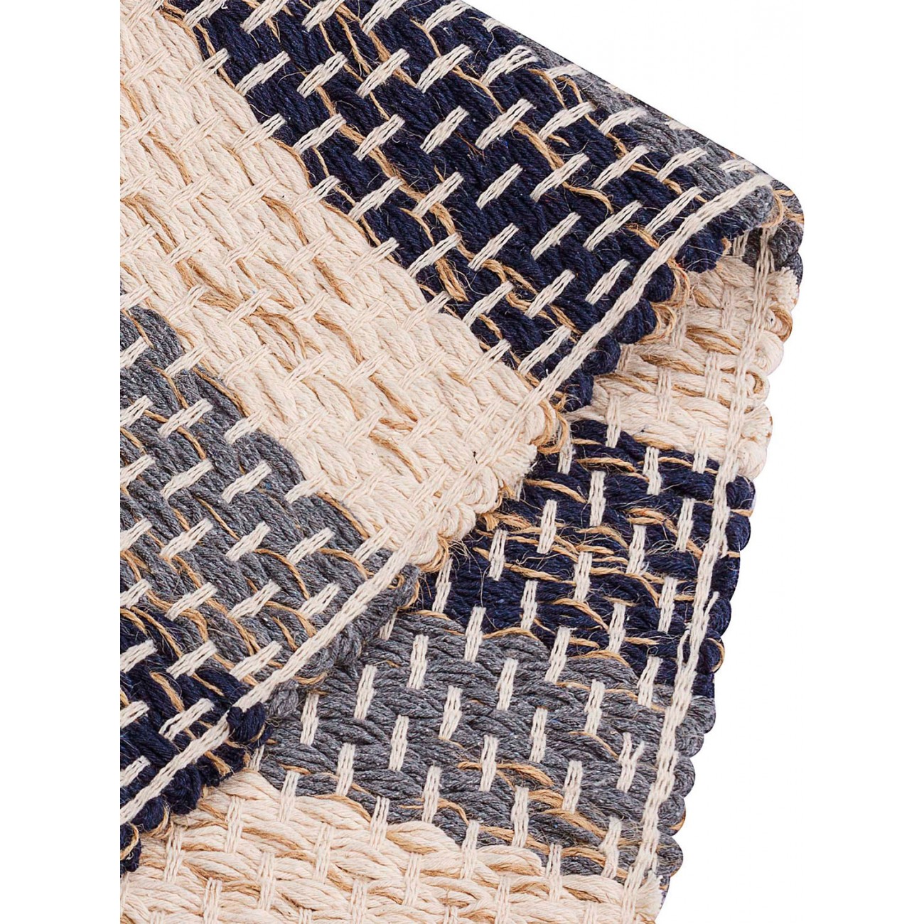 Tapete Tear Plus Listras Marinho - Personalizável