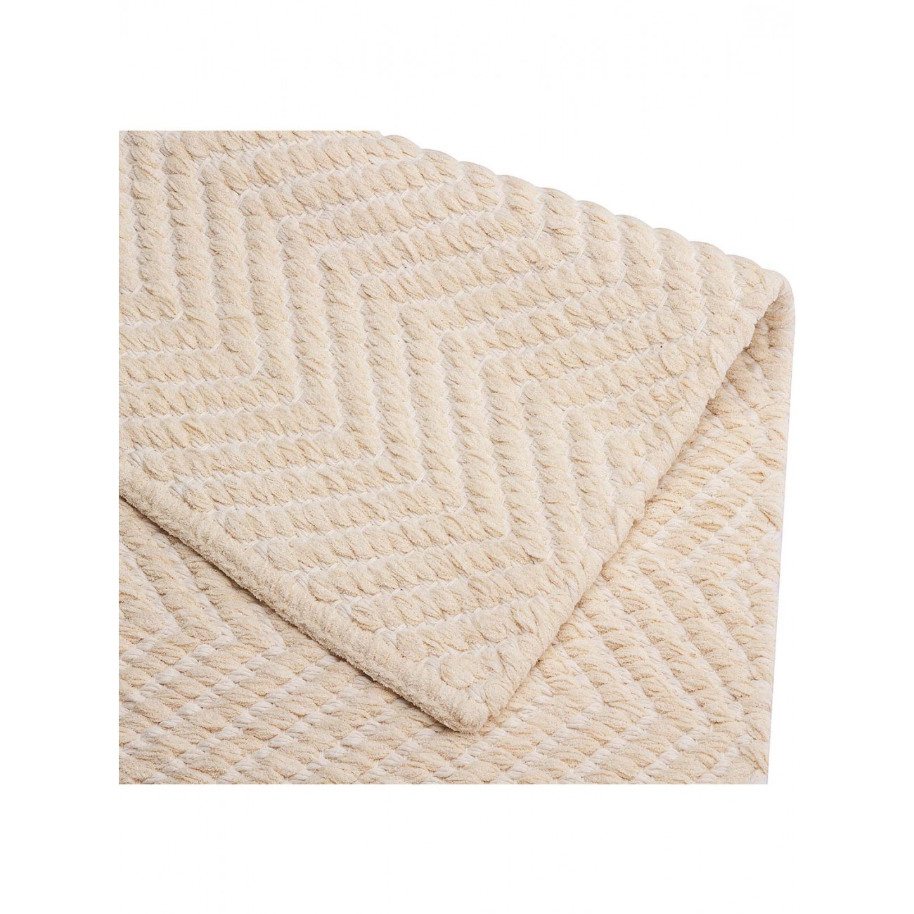 Tapete Tear Escama de Peixe Cru Redondo - Personalizável