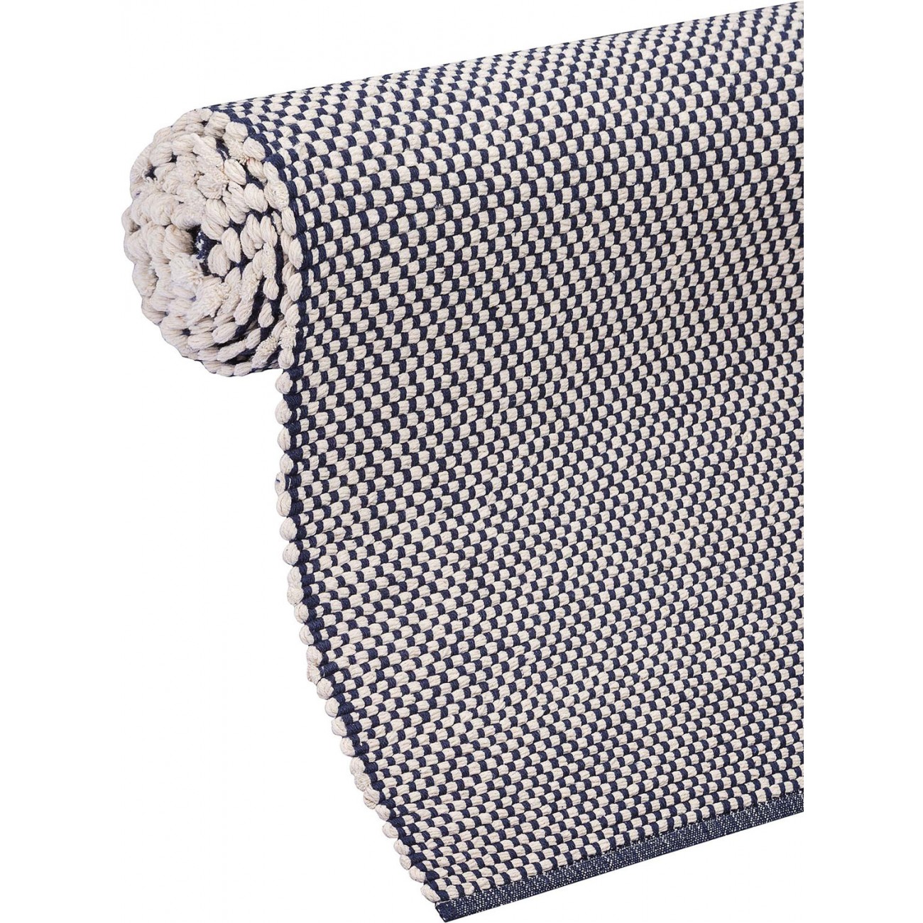 Tapete Tear Cubes Xadrez Marinho - Personalizável