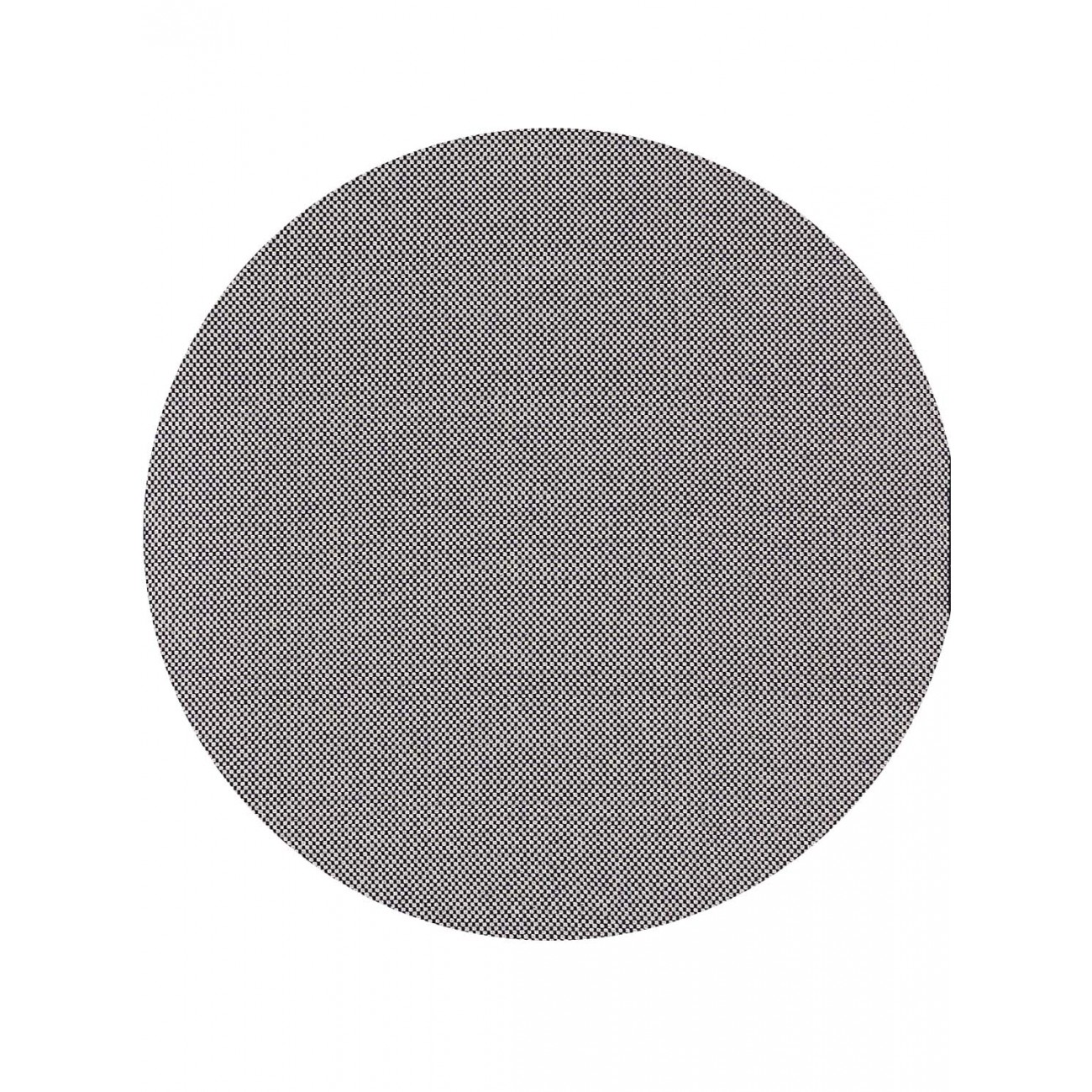 Tapete Tear Cubes Xadrez Marinho Redondo - Personalizável