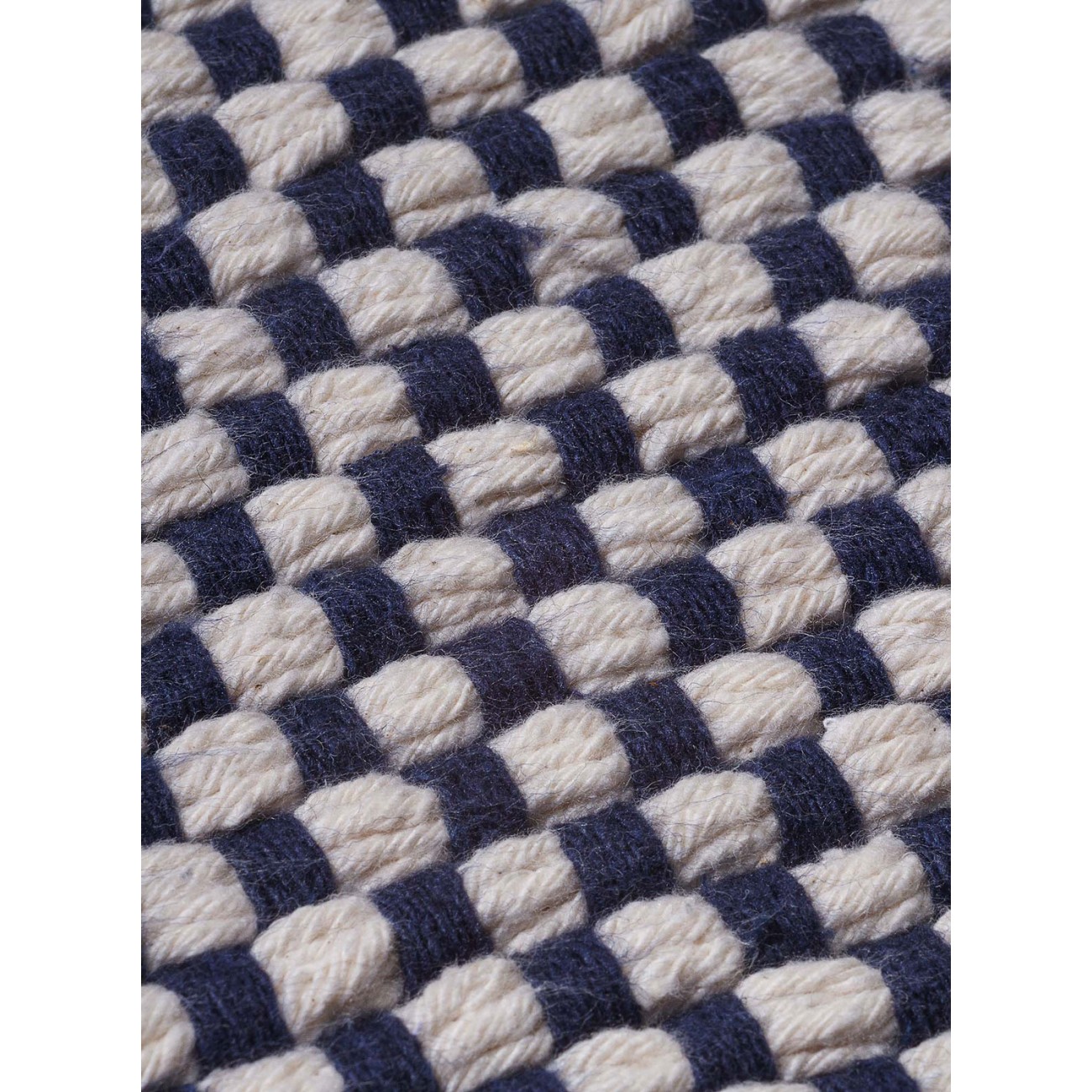 Tapete Tear Cubes Xadrez Marinho - Personalizável