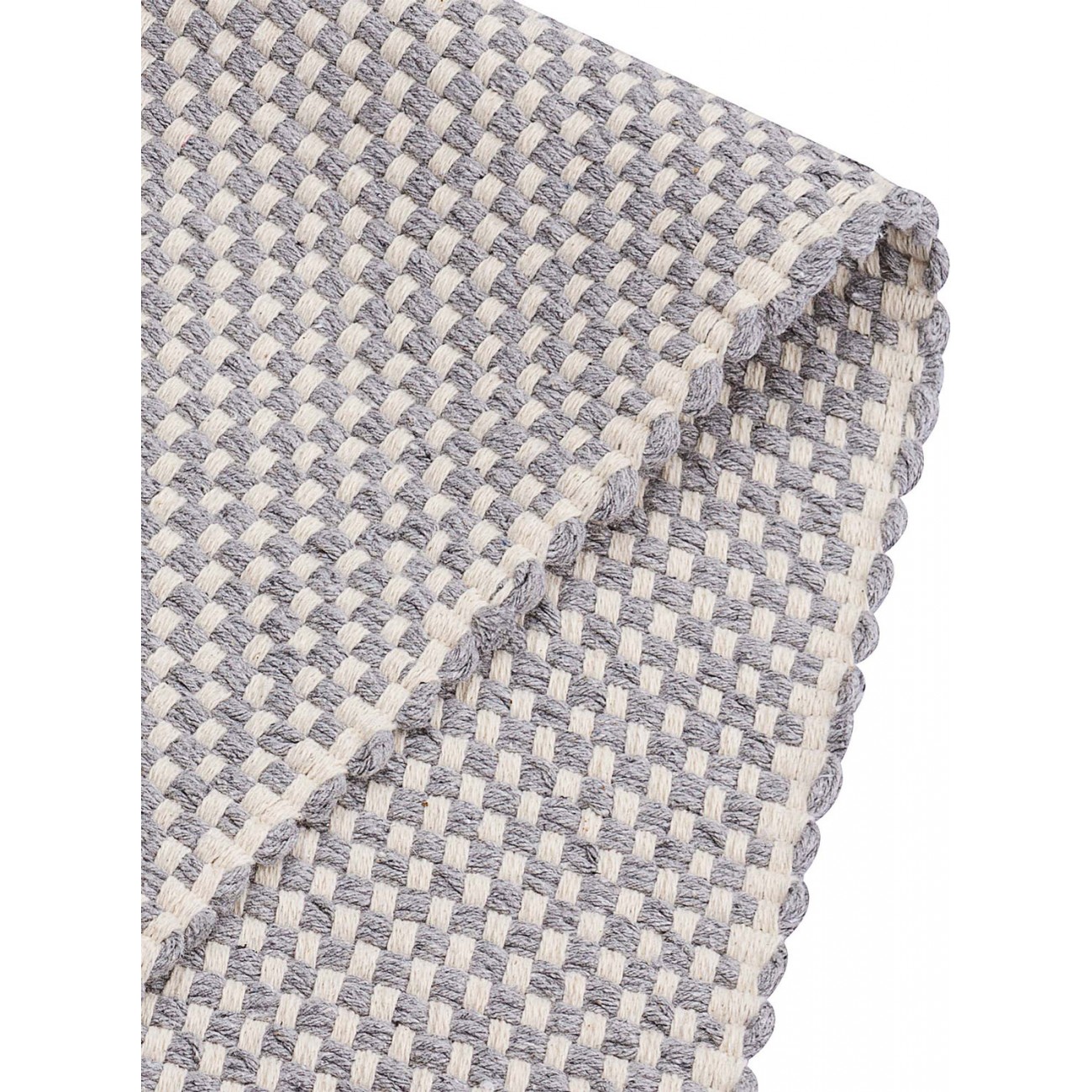 Tapete Tear Cubes Xadrez Cinza - Personalizável