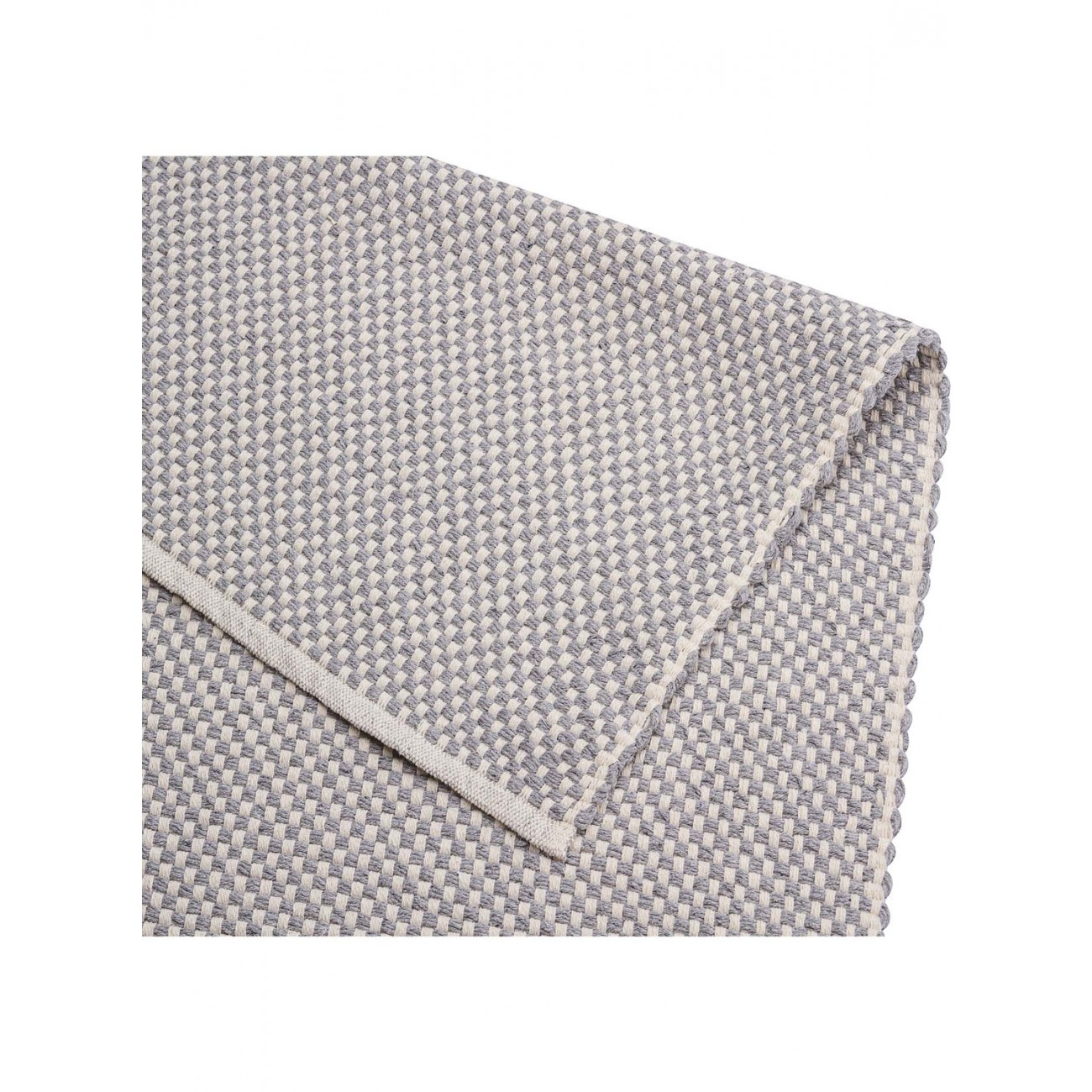 Tapete Tear Cubes Xadrez Cinza - Personalizável