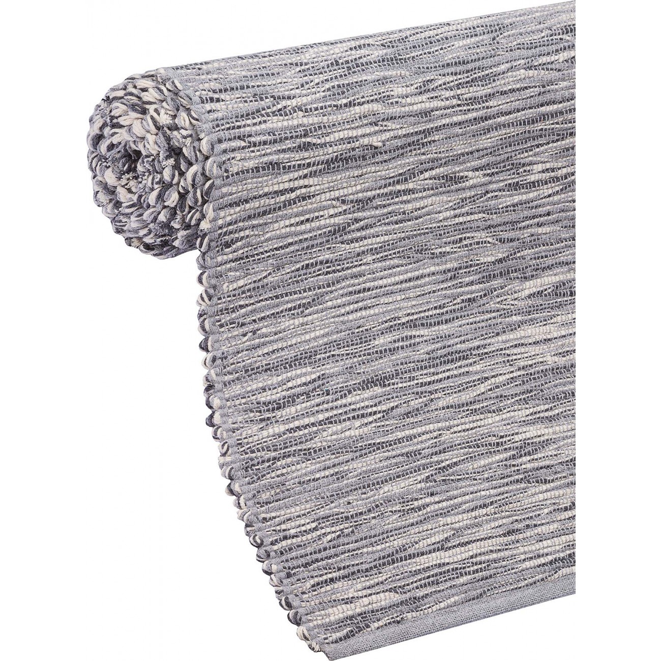 Tapete Tear V&V Azul e Cinza Redondo - Personalizável