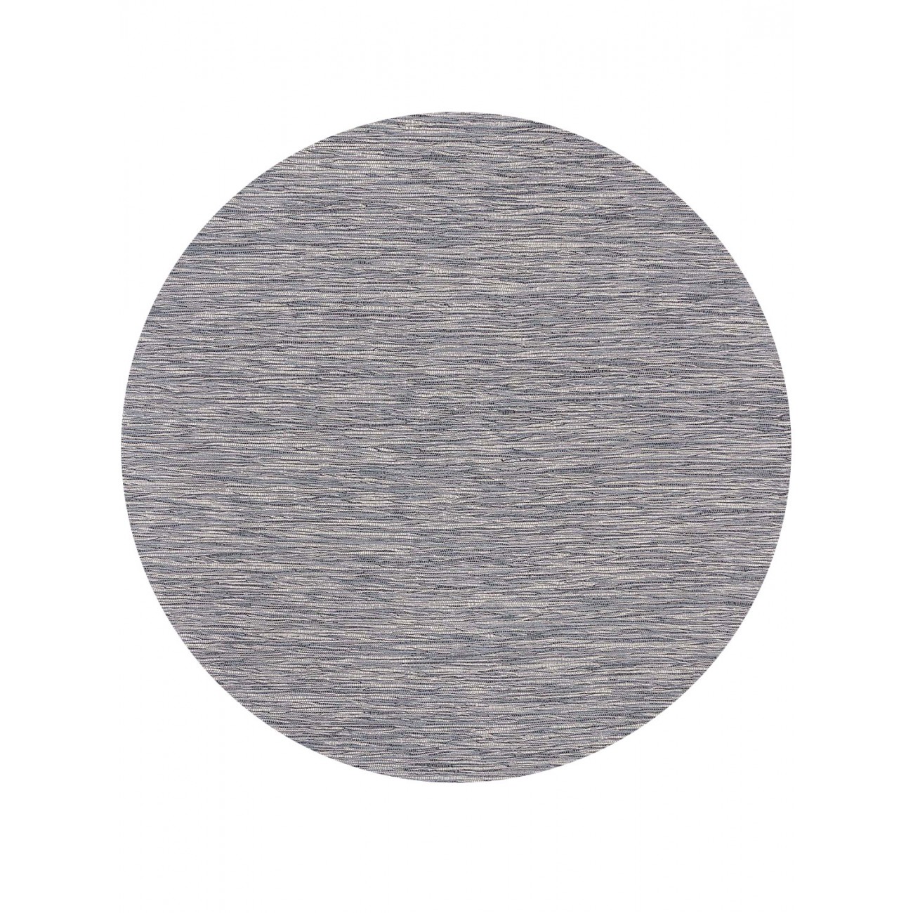 Tapete Tear V&V Azul e Cinza Redondo - Personalizável