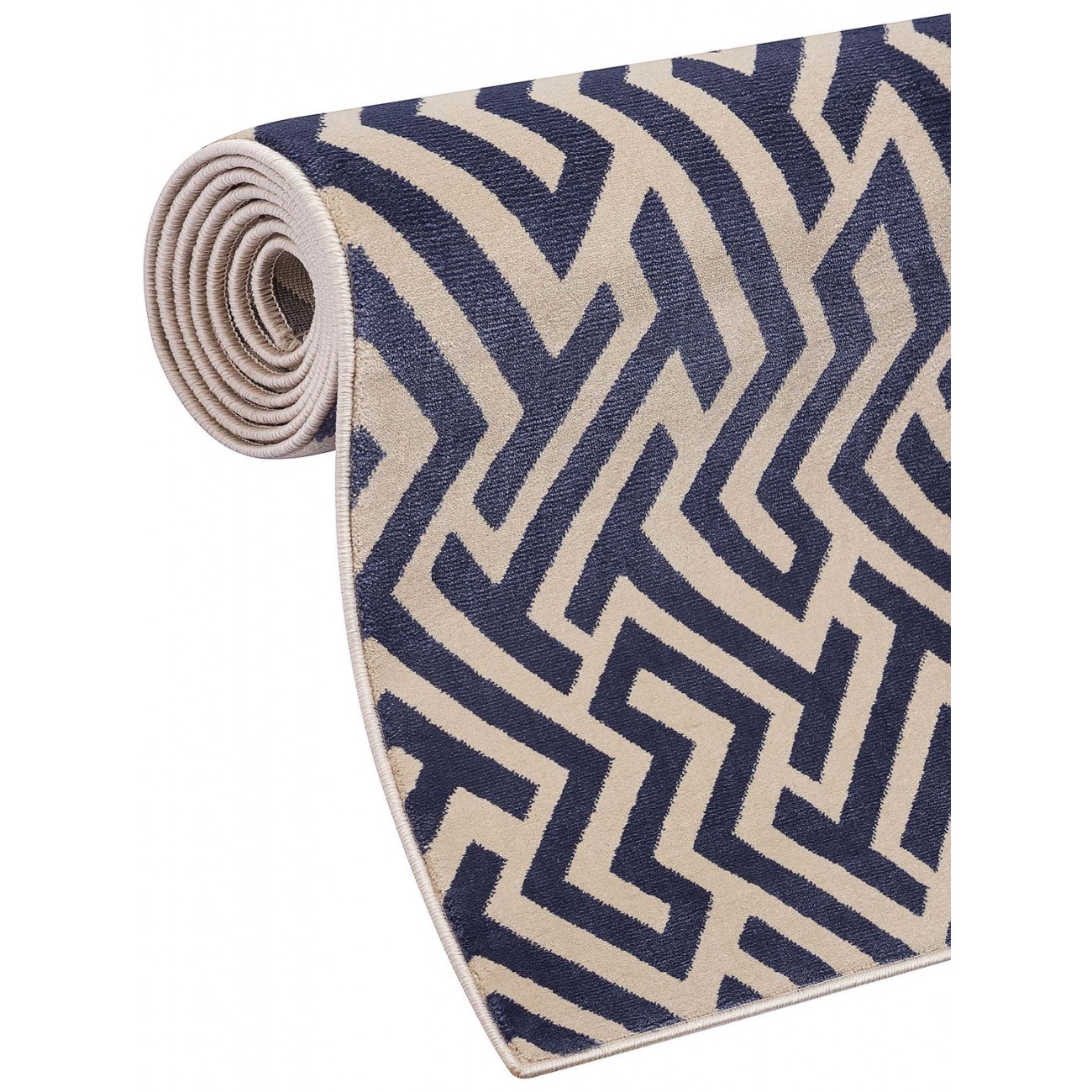 Tapete Sacramento Chains Azul - Personalizável