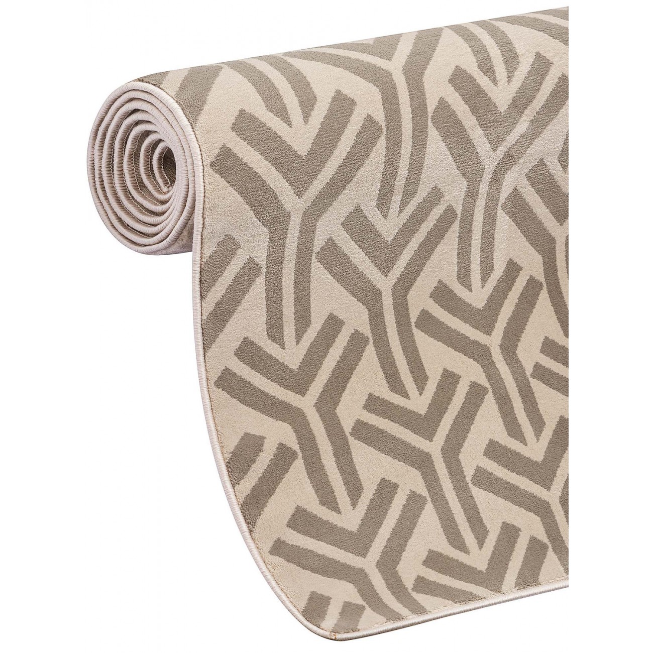 Tapete Sacramento Key Bege Redondo - Personalizável