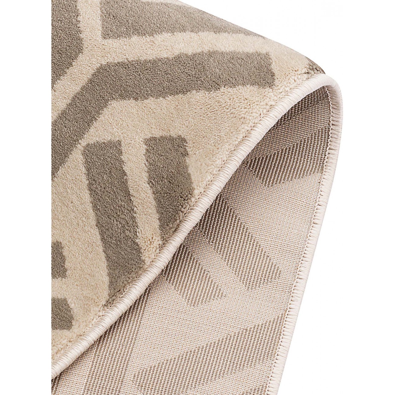 Tapete Sacramento Key Bege Redondo - Personalizável