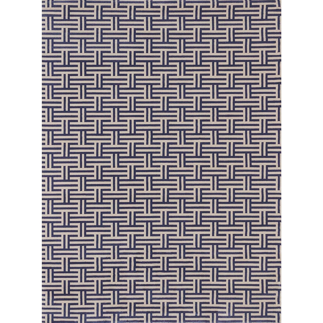 Tapete Sacramento Lines Azul - 240x300