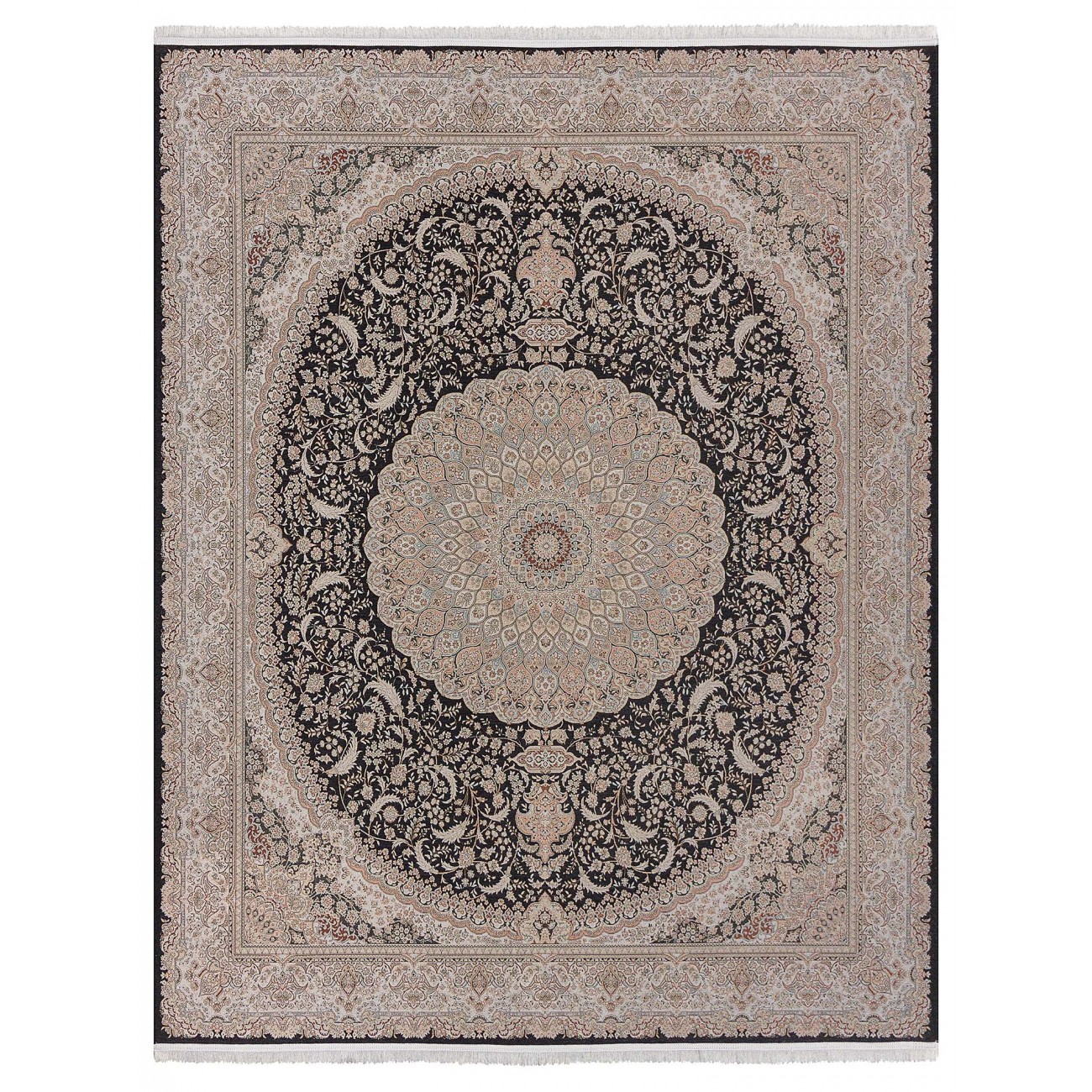 Tapete Nik 72 Preto - 200x300