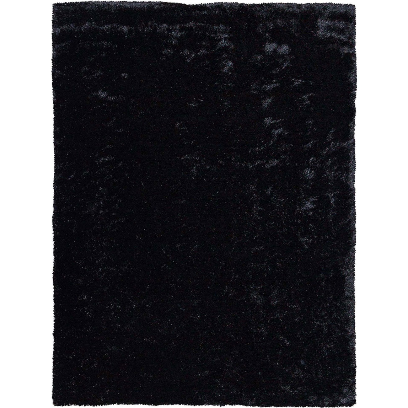 Tapete Shaggy Firenzi Preto - 200x300