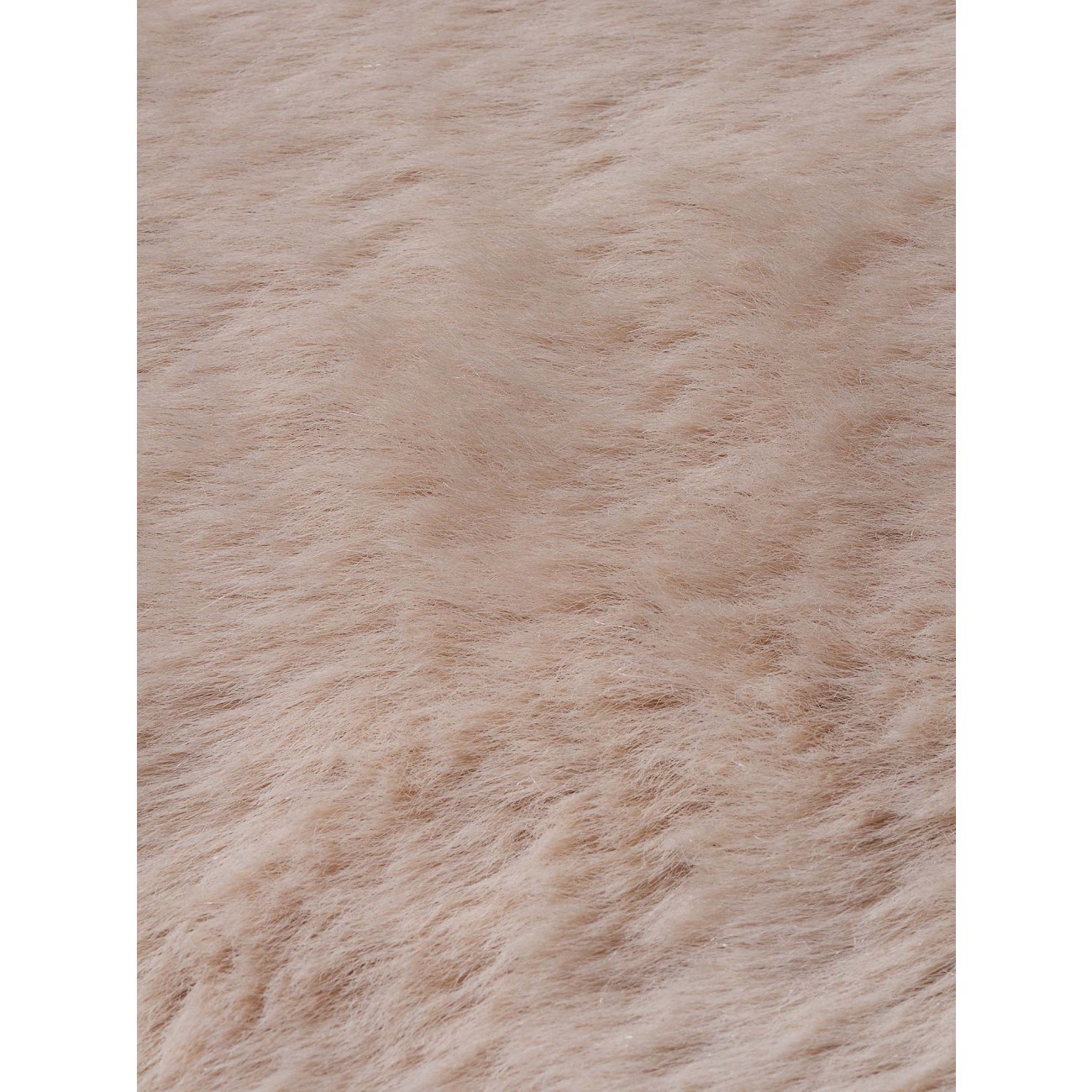 Tapete Pele de Coelho Bege - 150x200