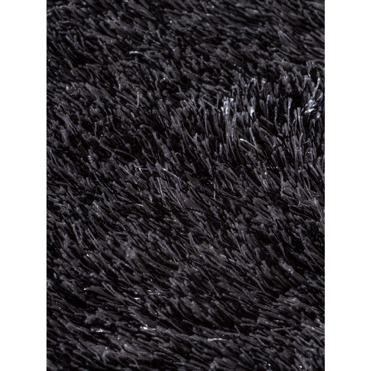 Tapete Shaggy Firenzi Mix Preto - 300x400