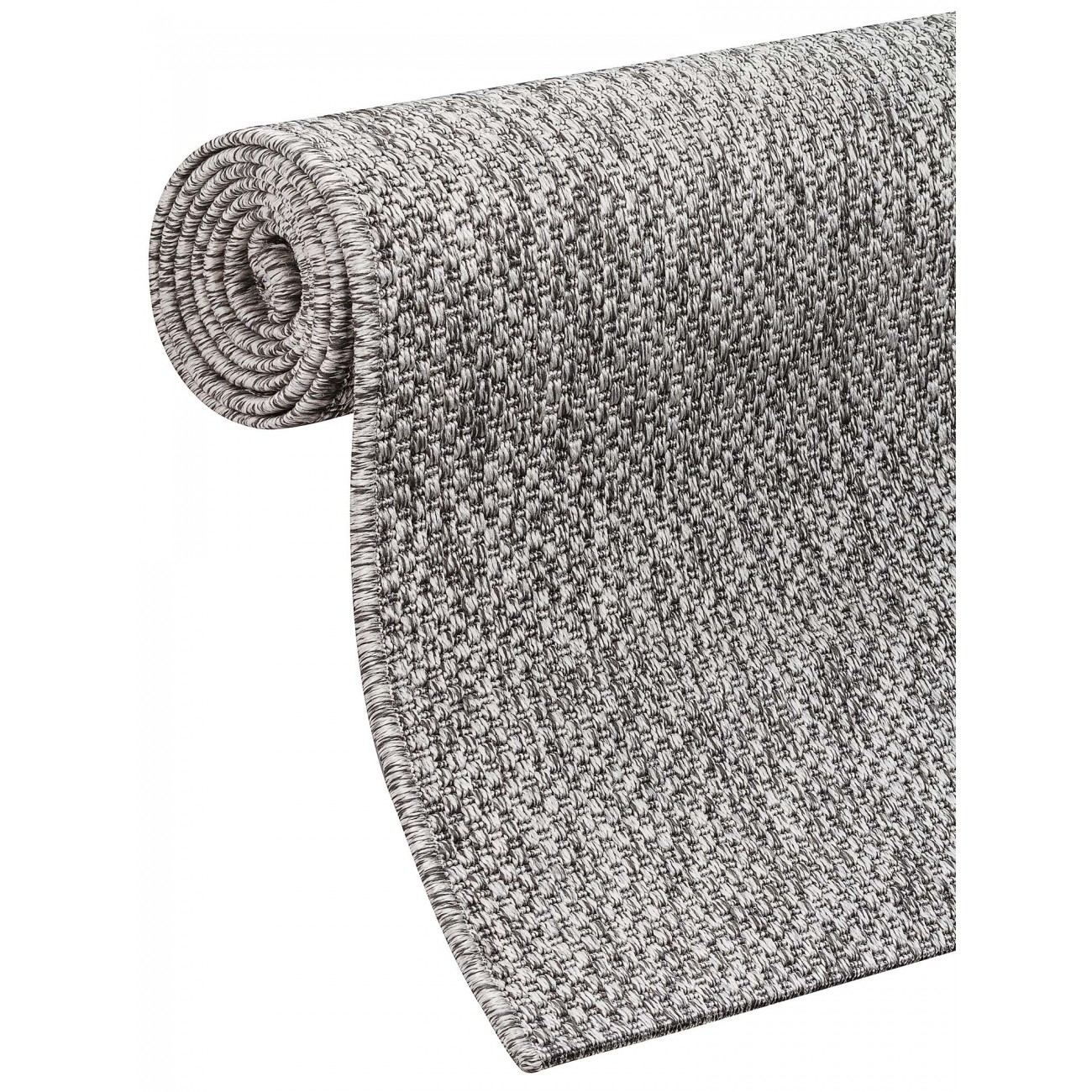 Tapete Sisal Capri 8616A Prata - Personalizável