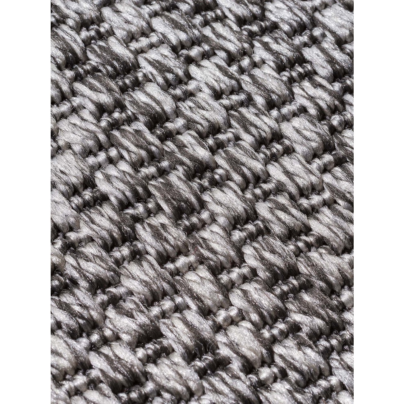 Tapete Sisal Capri 8616A Prata - 200x300