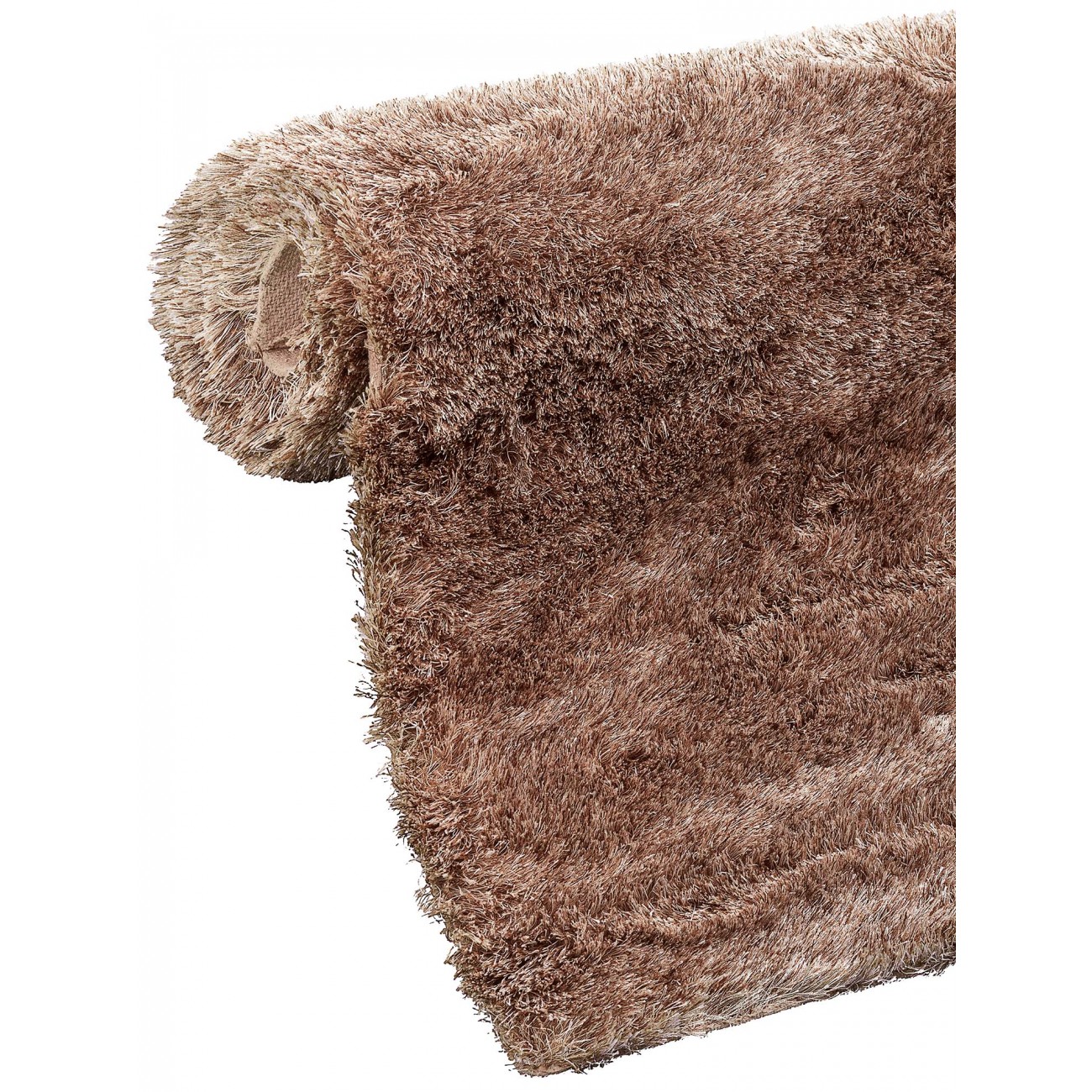 Tapete Shaggy Firenzi Mix Marrom - 150x200