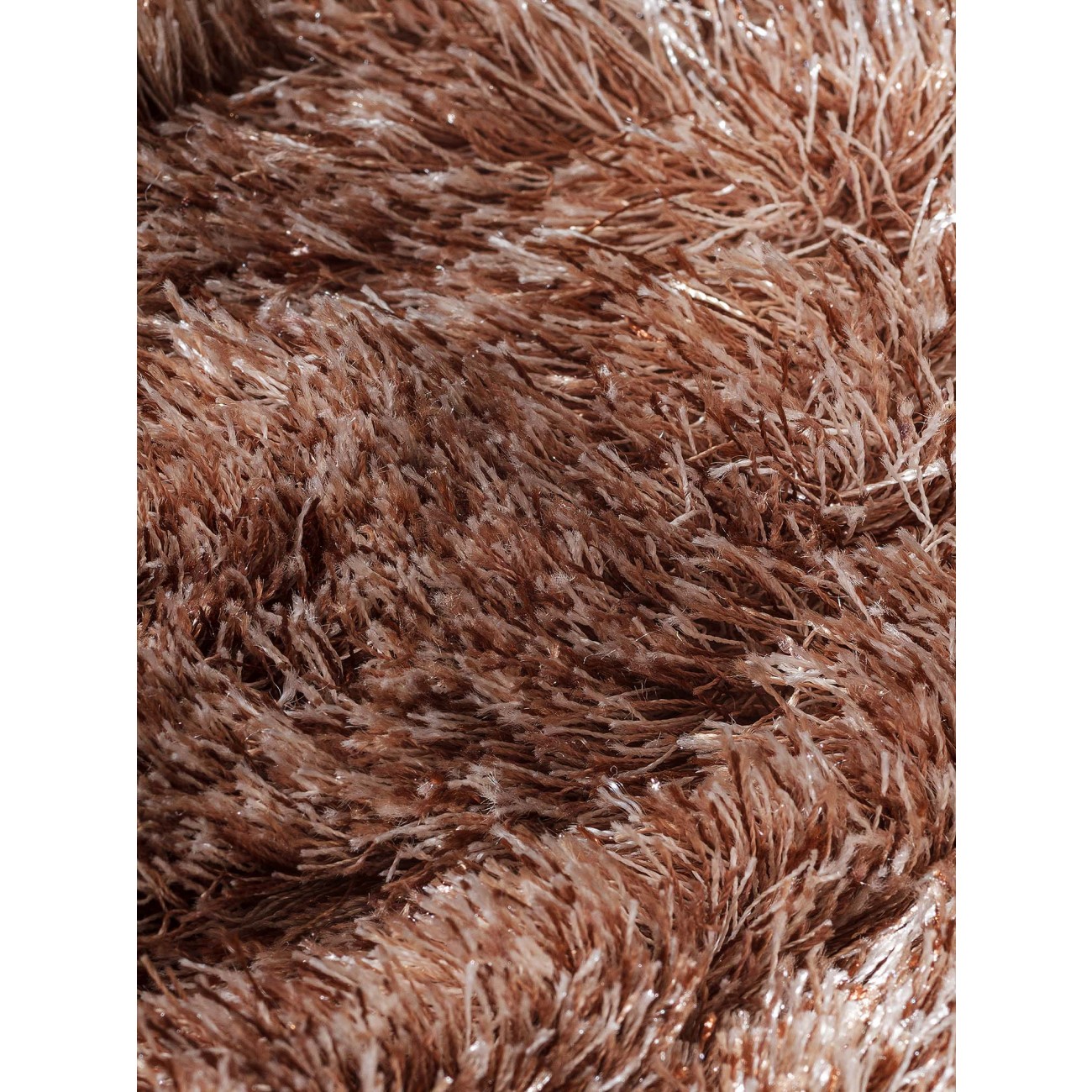 Tapete Shaggy Firenzi Mix Marrom - 150x200